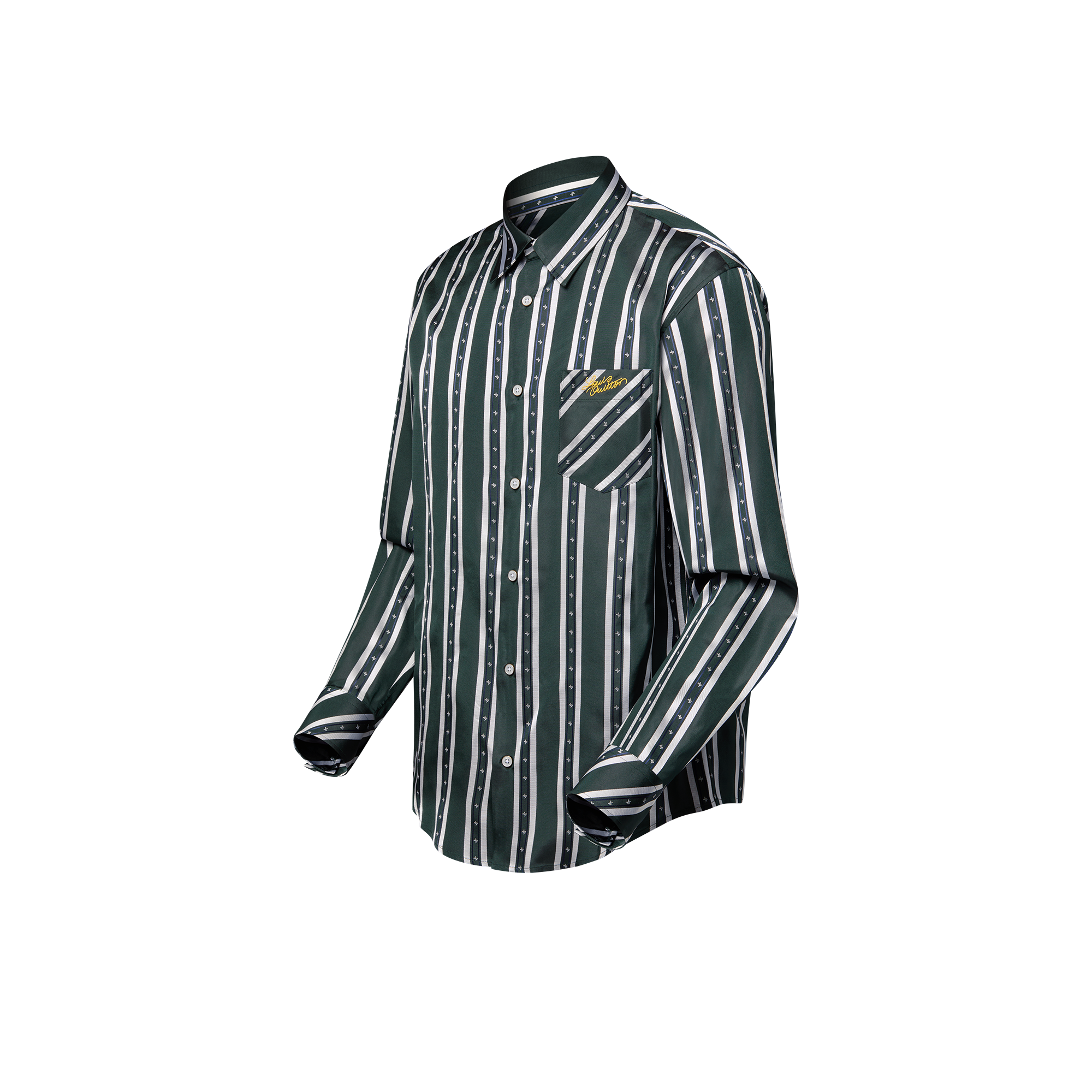 Long-Sleeved Silk Shirt  in Men's Ready-to-Wear Shirts collections by Louis Vuitton (Product zoom)